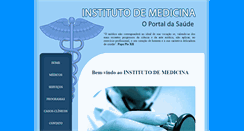 Desktop Screenshot of inst-medicina.com.br