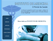Tablet Screenshot of inst-medicina.com.br